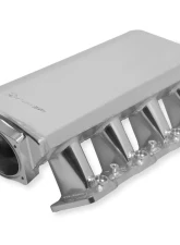 Sniper EFI Low-Profile Sheet Metal Fabricated Intake Manifold Silver GM LS1/LS2/LS6                                     - 820111-1 - Image 7