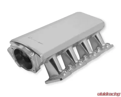 Sniper EFI Low-Profile Sheet Metal Fabricated Intake Manifold Silver GM LS1/LS2/LS6 - 820111-1