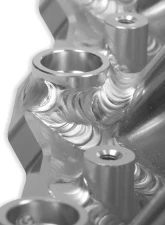 Sniper EFI Low-Profile Sheet Metal Fabricated Intake Manifold Silver GM LS1/LS2/LS6                                     - 820111-1 - Image 5