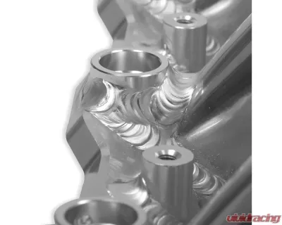 Sniper EFI Low-Profile Sheet Metal Fabricated Intake Manifold Silver GM LS1/LS2/LS6 - 820111-1