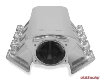 Sniper EFI Low-Profile Sheet Metal Fabricated Intake Manifold Silver GM LS1/LS2/LS6 - 820111-1