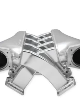 Sniper EFI Fabricated Intake Manifold Dual Plenum 92mm GM LS1/2/6, and Fuel Rail Kit - Silver                                     - 820201 - Image 2