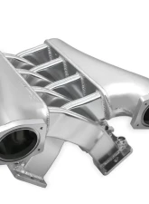 Sniper EFI Fabricated Intake Manifold Dual Plenum 92mm GM LS1/2/6, and Fuel Rail Kit - Silver                                     - 820201 - Image 4