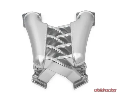 Sniper EFI Fabricated Intake Manifold Dual Plenum 92mm GM LS1/2/6, and Fuel Rail Kit - Silver - 820201