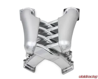 Sniper EFI Fabricated Intake Manifold Dual Plenum 102mm GM LS1/2/6, and Fuel Rail Kit - Silver - 820241