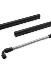 Sniper EFI Fabricated Intake Manifold Dual Plenum 102mm GM LS1/2/6, and Fuel Rail Kit Black                                     - 820242 - Image 13