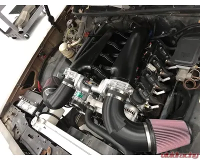 Sniper EFI Fabricated Intake Manifold Dual Plenum 102mm GM LS1/2/6, and Fuel Rail Kit Black - 820242