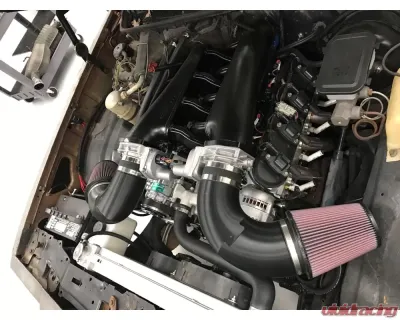 Sniper EFI Fabricated Intake Manifold Dual Plenum 102mm GM LS1/2/6, and Fuel Rail Kit Black - 820242