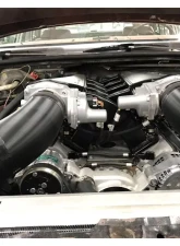 Sniper EFI Fabricated Intake Manifold Dual Plenum 102mm GM LS1/2/6, and Fuel Rail Kit Black                                     - 820242 - Image 17