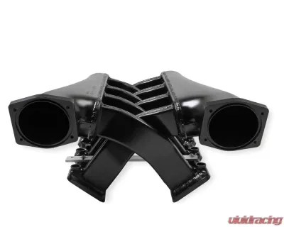 Sniper EFI Fabricated Intake Manifold Dual Plenum 102mm GM LS1/2/6, and Fuel Rail Kit Black - 820242