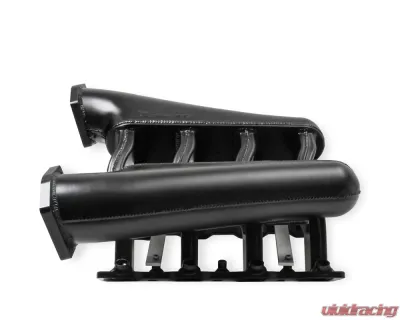 Sniper EFI Fabricated Intake Manifold Dual Plenum 102mm GM LS1/2/6, and Fuel Rail Kit Black - 820242