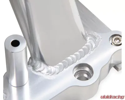 Sniper EFI Sheet Metal Fabricated Intake Manifold Silver Ford Coyote 5.0L Engines 2015-2017 - 839031