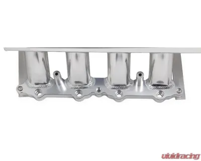 Sniper EFI Sheet Metal Fabricated Intake Manifold Silver Ford Coyote 5.0L Engines 2015-2017 - 839031