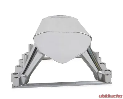 Sniper EFI Sheet Metal Fabricated Intake Manifold Silver Ford Coyote 5.0L Engines 2015-2017 - 839031