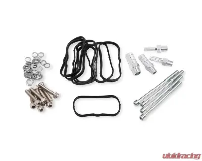 Sniper EFI Sheet Metal Fabricated Intake Manifold Silver Ford Coyote 5.0L Engines 2015-2017 - 839031