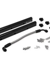 Sniper EFI Sheet Metal Fabricated Intake Manifold Black Ford Coyote 5.0L Engines 2015-2017                                     - 839032 - Image 8