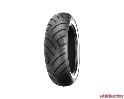 Shinko White Wall SR777 & SR777 H.D. Front Tubeless Tire 140/80-17 White Wall - 87-4562
