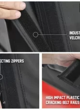 King 4WD Jeep JK Replacement Soft Top Tinted Windows For 07-09 Wrangler JK 4 Door Black Diamond                                     - 14010435 - Image 5