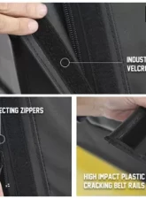 King 4WD Jeep JK Replacement Soft Top Tinted Windows For 10-18 Wrangler JK 4 Door Black Diamond                                     - 14010635 - Image 5