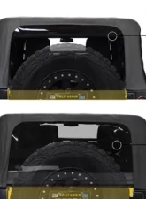 King 4WD Jeep JK Replacement Soft Top Tinted Windows For 10-18 Wrangler JK 4 Door Black Diamond                                     - 14010635 - Image 6
