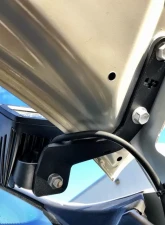LP Aventure Hood Light Brackets Black Pair Toyota Rav4 2016-2018                                     - FLP-RAV4-18-HLB+OPC - Image 2