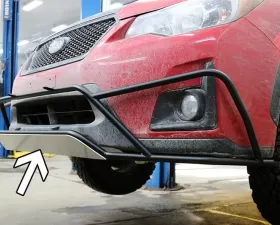 LP Aventure Front Esthetic Plate Small & Big Bumper Guard Option Subaru Crosstrek | Impreza 2012-2019