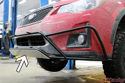 LP Aventure Front Esthetic Plate Small & Big Bumper Guard Option Subaru Crosstrek | Impreza 2012-2019 - CTA-15-18
