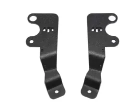 LP Aventure Hood Light Brackets (Pair) Powder Coated Subaru Crosstrek 2013-2017
