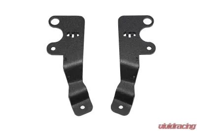 LP Aventure Hood Light Brackets (Pair) Powder Coated Subaru Crosstrek 2013-2017 - FLP-CTA-15-HBL-KIT+OPC