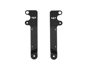 LP Aventure Hood Light Brackets (Pair) Powder Coated Subaru Crosstrek 2018-2019