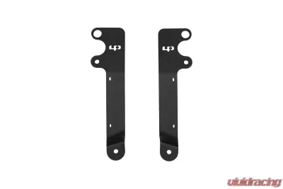 LP Aventure Hood Light Brackets (Pair) Powder Coated Subaru Crosstrek 2018-2019 - FLP-CTA-18-HBL-B+OPC