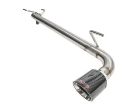 LP Aventure Muffler Delete w/ Carbon Tip Subaru XV Crosstrek 2018-2021