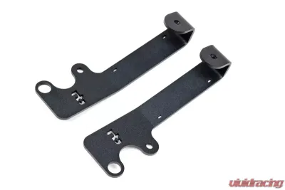 LP Aventure Hood Light Brackets (Pair) Powder Coated Subaru Outback 2015-2019 - FLP-OBA-18-HBL-KIT+OPC