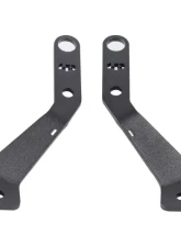 LP Aventure Hood Light Brackets Pair Powder Coated Toyota RAV4 2019                                     - FLP-RAV4-19-HBL+OPC - Image 2