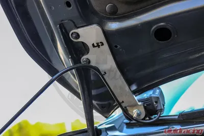 LP Aventure Hood Light Brackets Pair Bare Subaru Crosstrek 2018-2020 - FLP-CTA-18-HBL-B