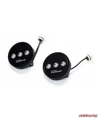 Putco Luminix High Power-LED Fog Lamps (w/ H10 Harness) - 1 Pair - 2400LM Jeep Wrangler JK 2007-2009 - 12005