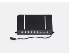 Putco License Plate FRame with 10-Inch Luminix Light Bar 3600LM Jeep Wrangler 2007-2018