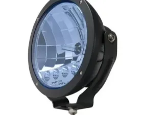Putco HID Off Road Lamp with 4-LED DayTime Running Lights - 9-Inch Black Housing with Blue Tinted Lens