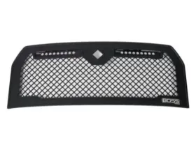 Putco Lighted Boss Grille with Two 10-Inch Luminix Light Bars withCamera Cut-Out Ford F-150 2015-2017