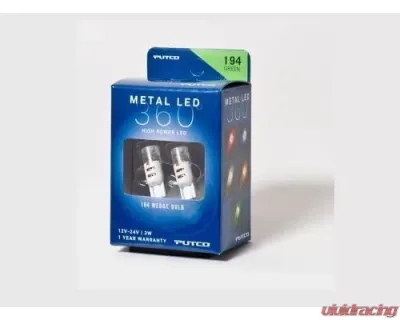 Putco 194 - Green Metal 360-LED - 340194G-360