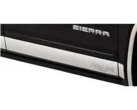Putco Pro Stainless Steel Rocker Panels Extended Cab 6.5 Short Box - 6-Inch Wide - 14-Piece Chevrolet Silverado 2007-2013