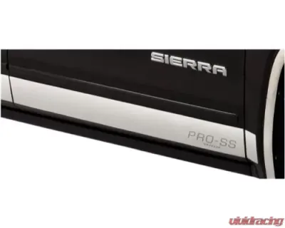 Putco Pro Stainless Steel Rocker Panels Crew Cab 5.5 Box - 6-Inch Wide - 12-Piece GMC Sierra 2007-2013 - 3751214