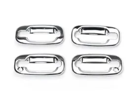 Putco Door Handle Covers 4DR Outer Ring (w/ Passenger  Keyhole) Cadillac Escalade | EXT | ESV | Platinum 2002-2006