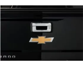 Putco Tailgate & Rear Handle Covers with Keyhole without Camera Opening Chevrolet Silverado 2500 | 3500 HD 2015-2019