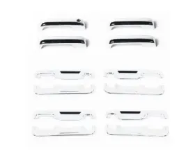 Putco Door Handle Covers (4-Door) with Driver Keyhole (Covers Functional Sensors) Ford F-250 | F-350 SuperDuty 2017-2020