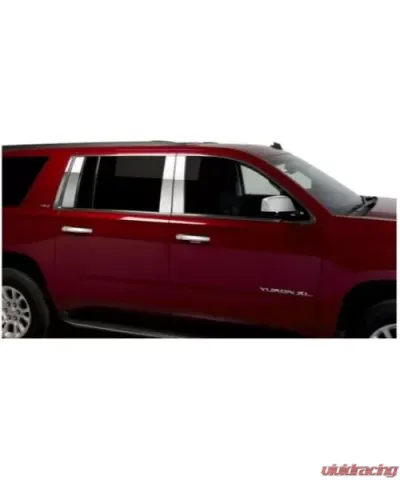 Putco 6-Piece Stainless Steel Pillar Posts Classic Cadillac Escalade ESV 2015-2020 - 402623