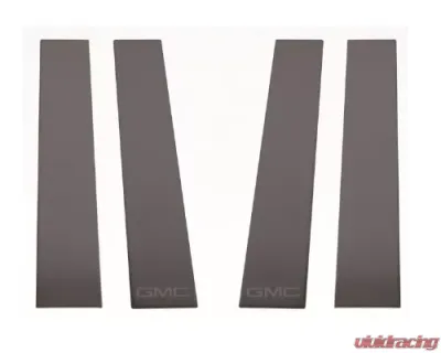 Putco Black Platinum Pillar Posts Dual | Crew Cab GMC Sierra LD 2014-2018 - 402669BPGM-2