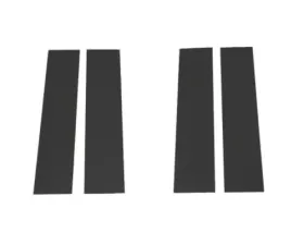 Putco Black Platinum Pillar Posts Classic Dual | Crew Cab (6-Piece) Chevrolet Silverado | GMC Sierra HD 2500 | 3500 2020