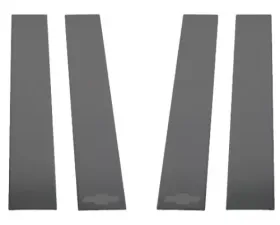 Putco Black Platinum Pillar Posts Chevrolet Bow Tie Etching (6-Piece) Chevrolet Silverado HD 2500 | 3500 2020