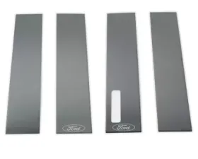 Putco Black Platinum Pillar Posts Classic Crew | Super Cab with Keypad Ford F-250 | F-350 SuperDuty 2017-2020